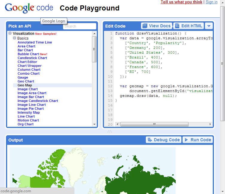 google-playground